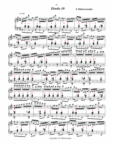 Etude #10 for accordion