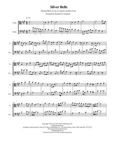 Silver Bells (arr. Kenneth D. Friedrich)
