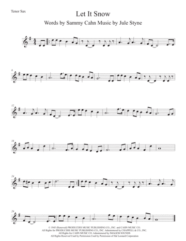 Let It Snow! Let It Snow! Let It Snow! (arr. Kevin Busse)