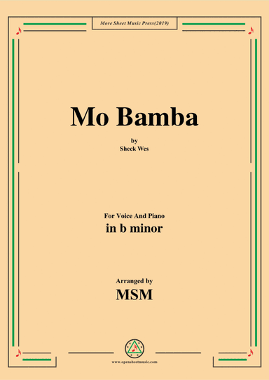 Mo Bamba (arr. Open Cloud)