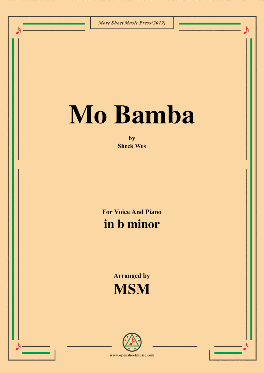 Mo Bamba (arr. Open Cloud)