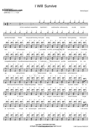 I Will Survive (arr. COPYDRUM)