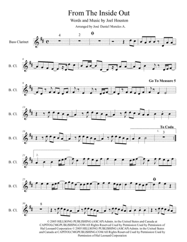 From The Inside Out (arr. José Daniel Morales A.)