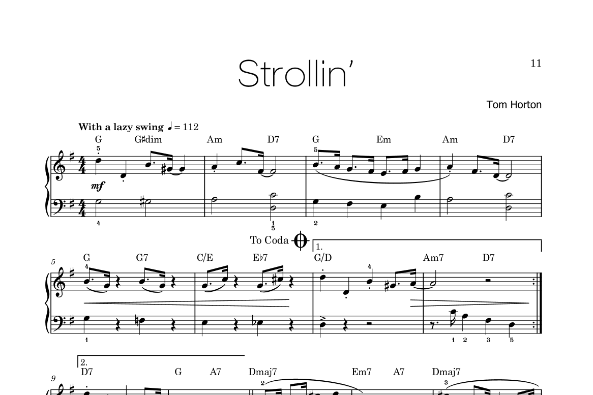 Strollin'