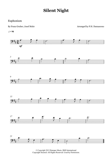 Silent Night (arr. P.H. Damasceno)