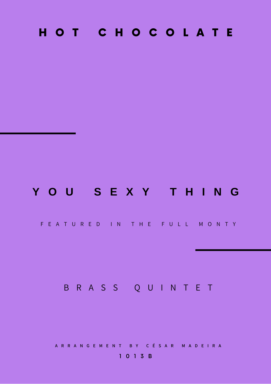 You Sexy Thing (arr. César Madeira)