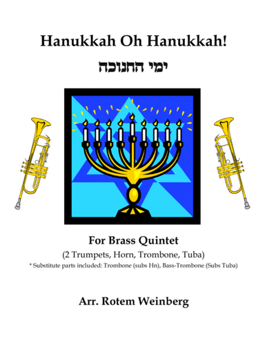 Hanukkah Oh Hanukkah - Brass (arr. Rotem Weinberg)
