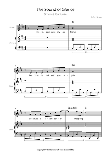 The Sound Of Silence (arr. Ygor Nunes)