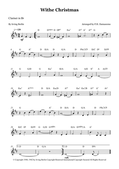 White Christmas (arr. P.H. Damasceno)