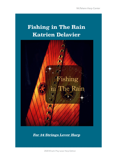 Fishing In The Rain - K.Delavier Version - intermediate & 34 String Harp | McTelenn Harp Center (arr. k)