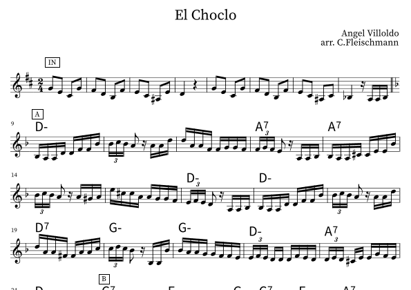 El Choclo (arr. Christoph Fleischmann)