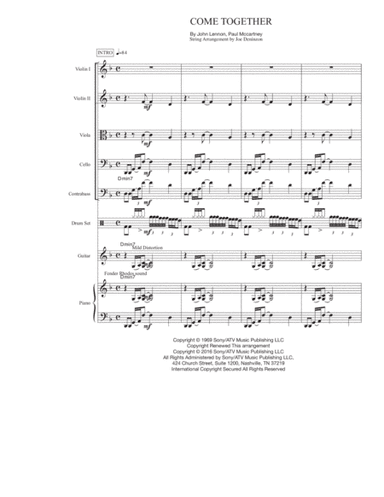 Come Together (arr. Joe Deninzon)