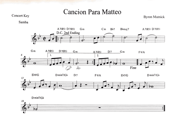 Cancion Para Matteo