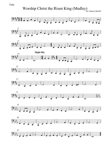 Worship Christ the Risen King (Medley) (arr. Darren Sheriff)