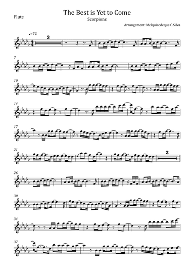 The Best Is Yet To Come (arr. Melquisedeque C.Silva)