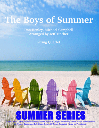 The Boys Of Summer (arr. Jeff Tincher)