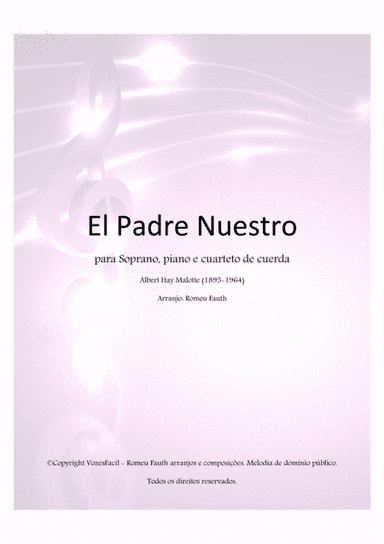 El Padre Nuestro (score and parts) (arr. Romeu Fauth)
