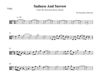 Sadness And Sorrow (arr. Wesley S. SIlva)