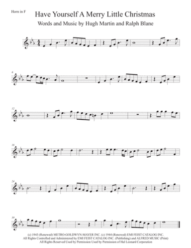 Have Yourself A Merry Little Christmas  from MEET ME IN ST. LOUIS (arr. Kevin Busse)