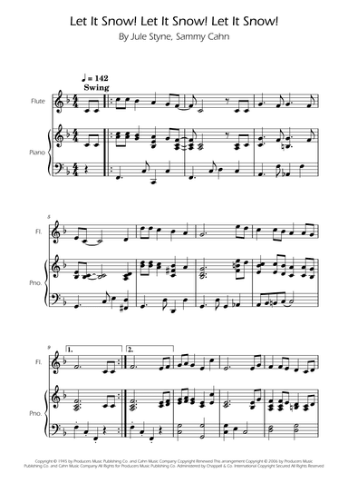 Let It Snow! Let It Snow! Let It Snow! (arr. Ygor Nunes)