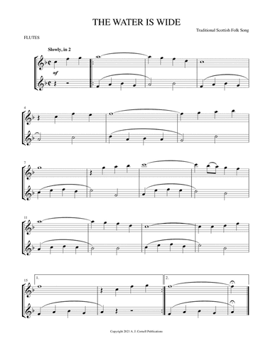 The Water Is Wide (arr. Mark Phillips)