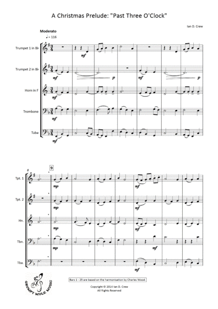 A Christmas Prelude: 'Past Three O'Clock'