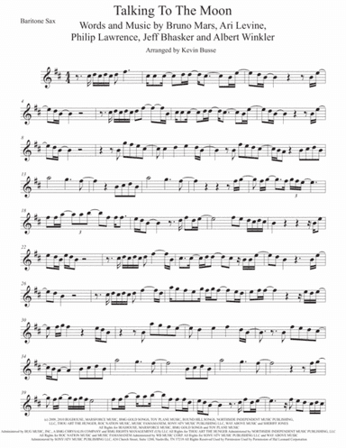 Talking To The Moon (arr. Kevin Busse)