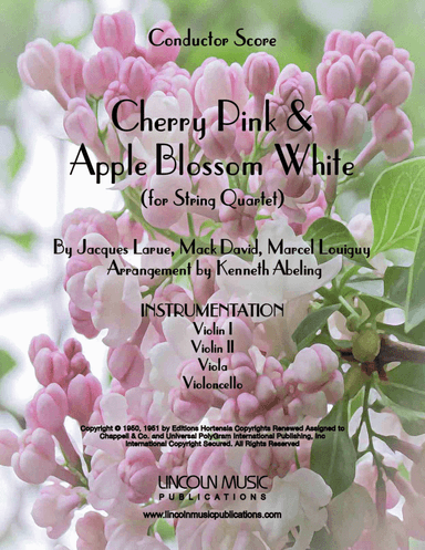 Cherry Pink And Apple Blossom White (arr. Kenneth Abeling)