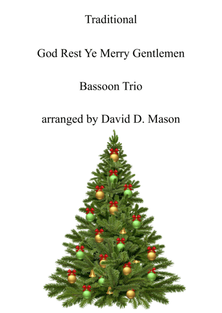 God Rest Ye Merry Gentlemen (arr. David D. Mason)