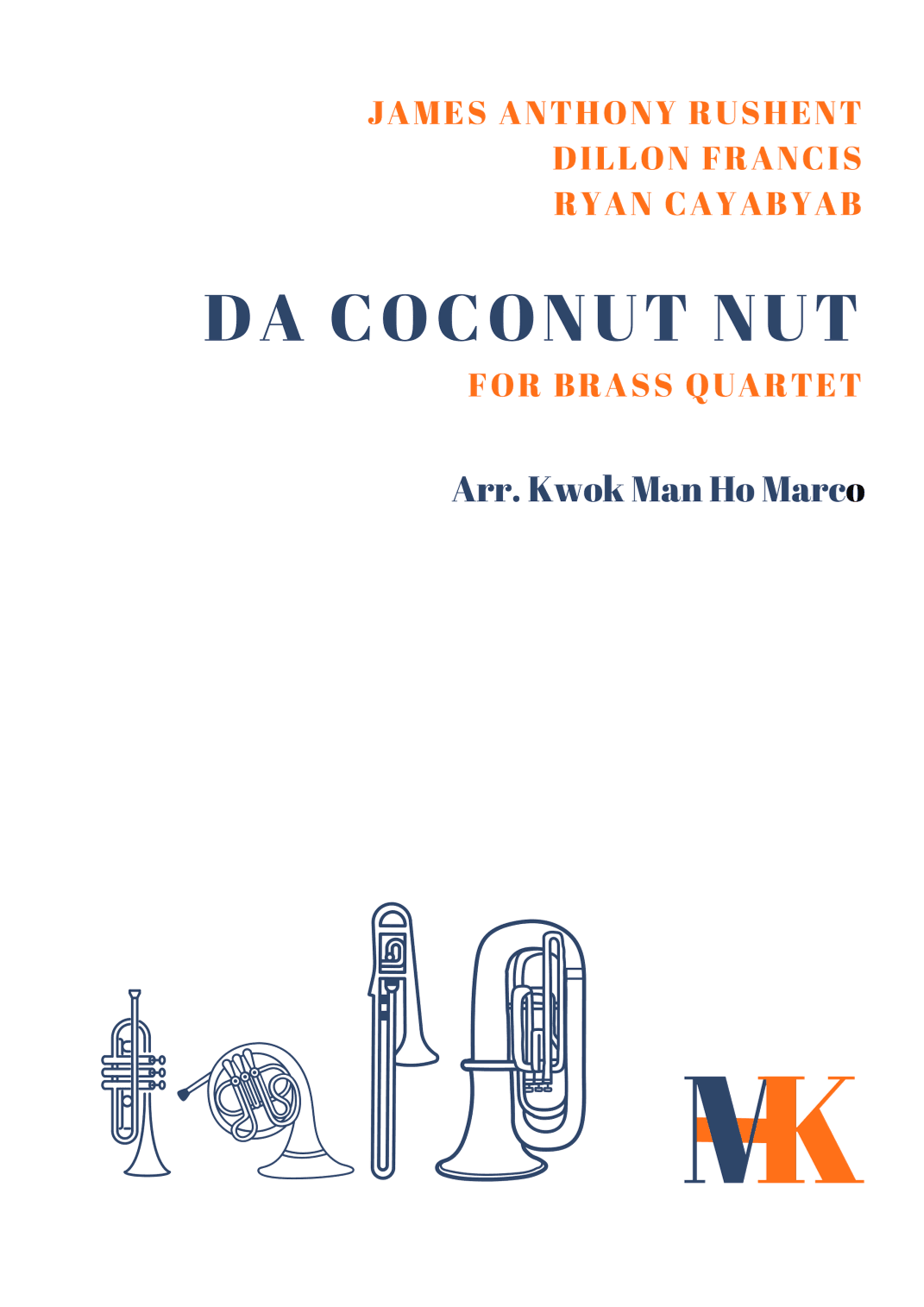 The Coconut Nut (the Coconut Song) (arr. Kwok Man Ho Marco)