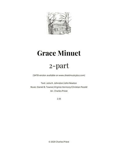 Grace Minuet - 2 part (arr. Charles Priest)