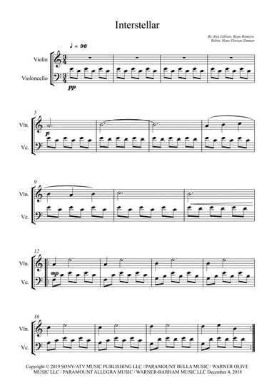 Interstellar (arr. Wesley S. SIlva)