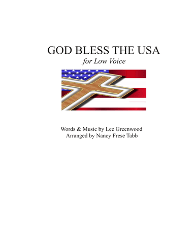 God Bless The U.s.a. (arr. Nancy Frese Tabb)
