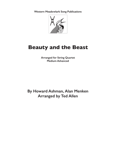 Beauty And The Beast (arr. Ted Allen)