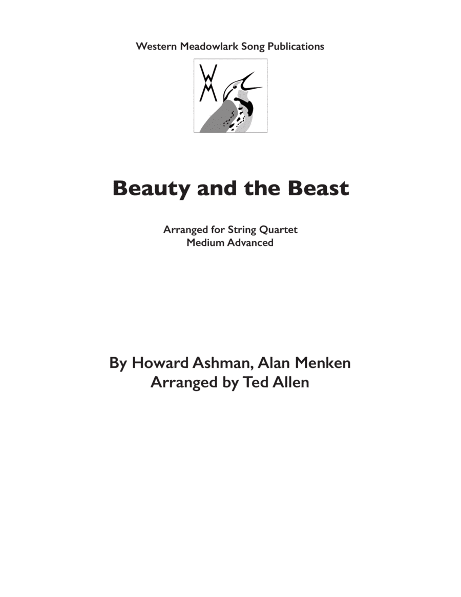 Beauty And The Beast (arr. Ted Allen)