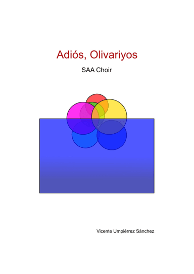 Adiós, Olivariyos (arr. Vicente Umpiérrez Sánchez)