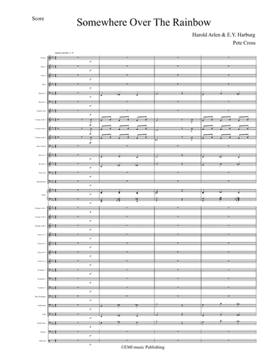 Somewhere Over The Rainbow/what A Wonderful World (arr. Pete Cross)