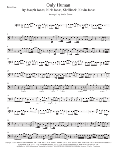 Only Human (arr. Kevin Busse)