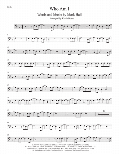 Who Am I (arr. Kevin Busse)