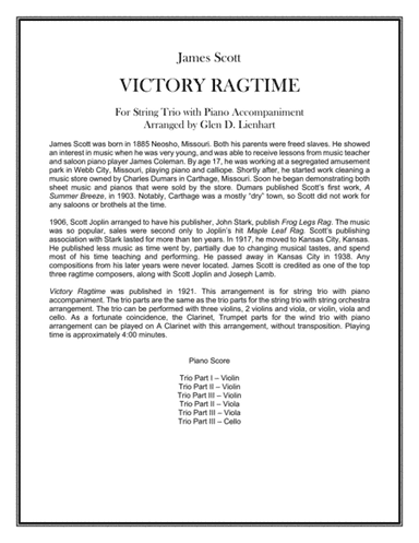 Victory Ragtime (arr. Glen D. Lienhart)