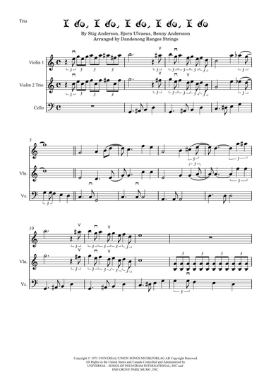I Do I Do I Do I Do (arr. Dandenong Ranges Strings)