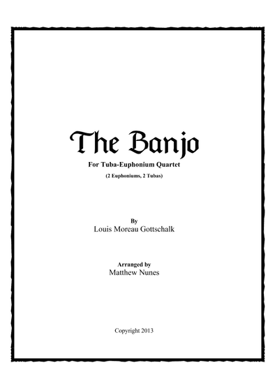 The Banjo (arr. Matthew Nunes)