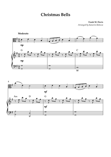 Christmas Bells (arr. Kaiserin Rebecca)