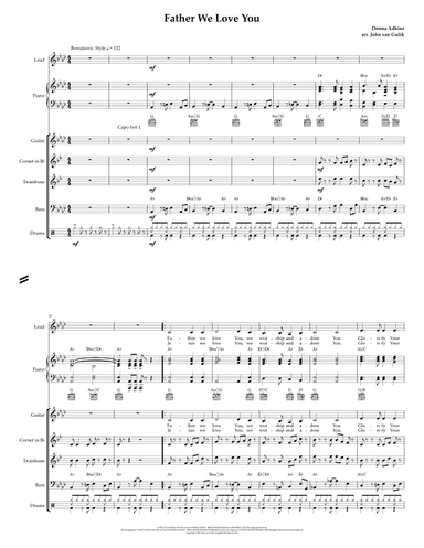 Father We Love You (arr. John van Gulik)