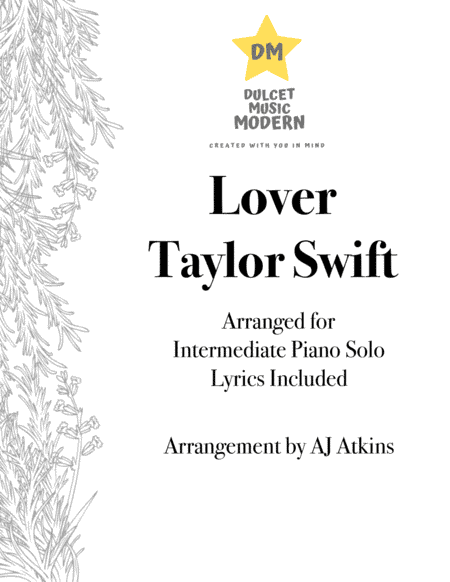 Lover (arr. AJ Atkins)