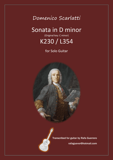 Sonata K230 / L354 (arr. Rafa Guerrero)
