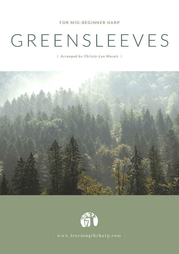 Greensleeves - Mid-Beginner for Harp (arr. Christy-Lyn Dosé)