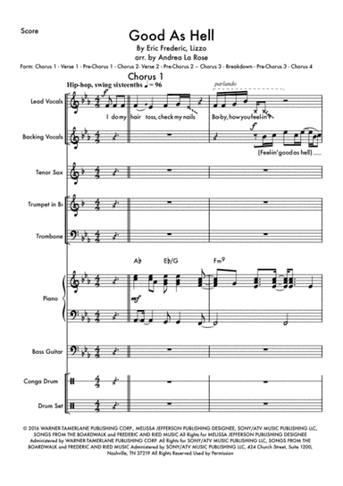 Good As Hell (arr. Andrea La Rose)