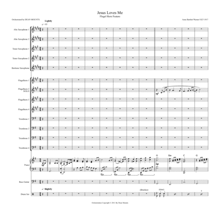 Jesus Loves Me (arr. Dean Mounts)