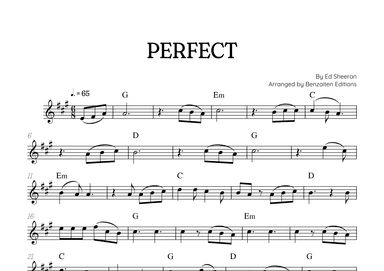 Perfect (arr. Benzaiten Editions)